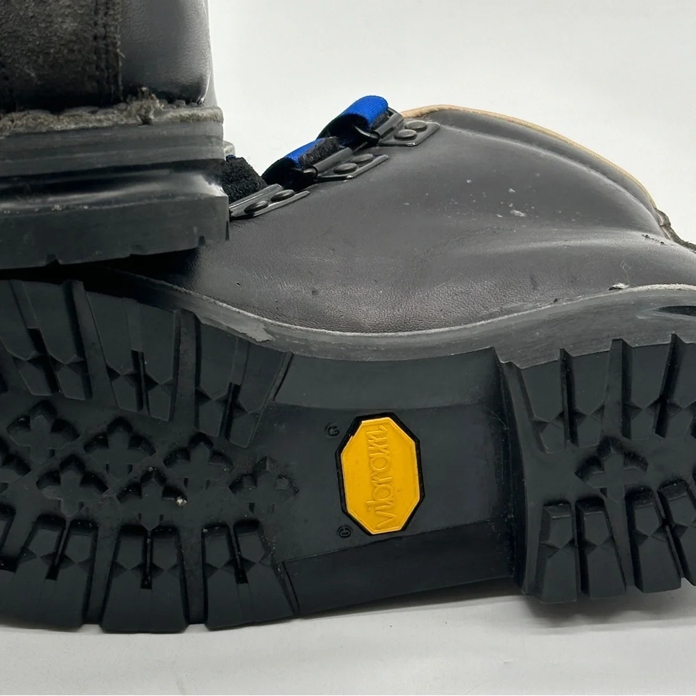MERRELL All Leather 75 mm 3-Pin Nordic Backcountry Telemark Ski Boots Womens 7‎